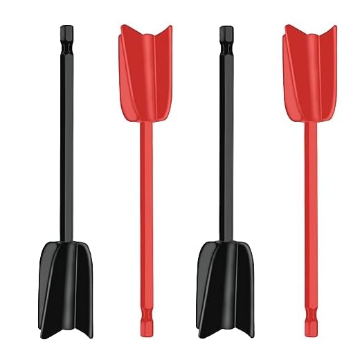 4-Pack Epoxy Resin Mixer Attachments