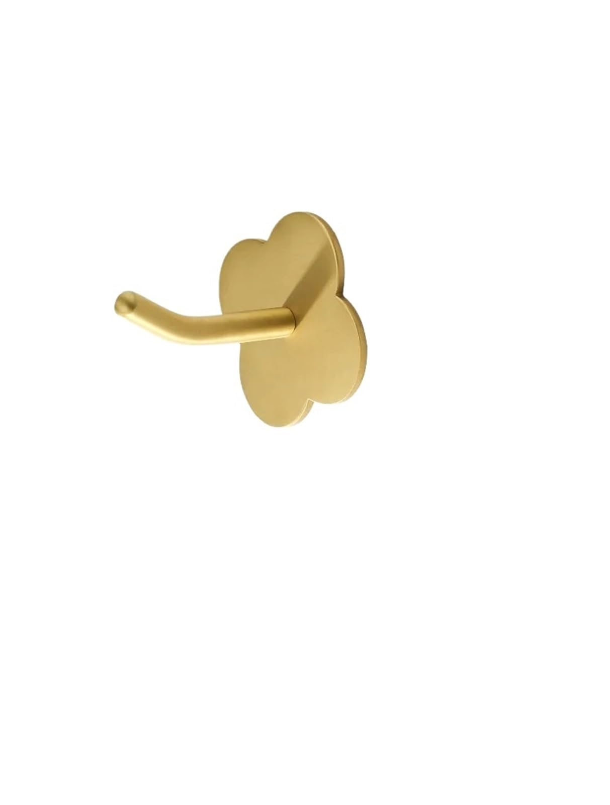Mohuied Gold Brass Robe Hooks Brass Punch Free Bearing Hooks Bathroom Indoor Kitchen Hallway Wall Clothes Hangers Row For Hanging Coat Robe Keys Clothes Bags(Gold)