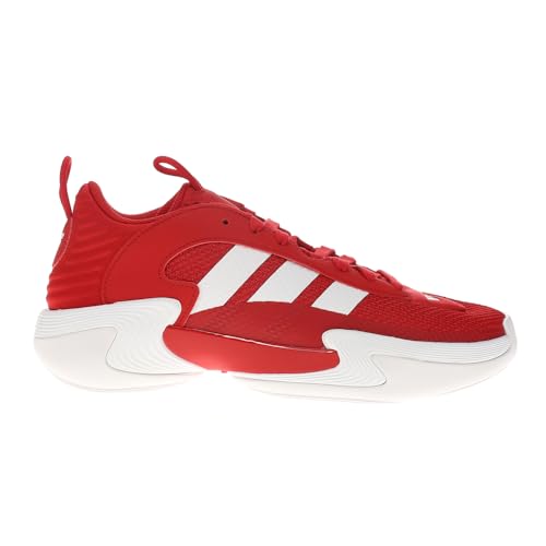 adidas Womens Sm Exhibit Select 2.0 Low Basketball Sneakers Shoes - Red - Size 13 M
