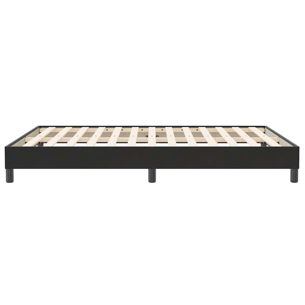 Velluto Premium Base a Doghe Giroletto a Molle Nero 140x210 cm