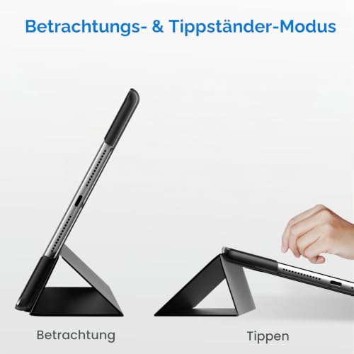 JETech Hülle für iPad 9./8./7. Gen 10,2", Schwarz – Ansicht 5