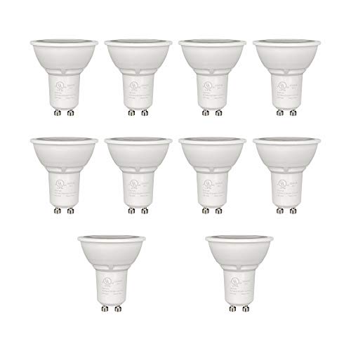 Free Shipping Over $50 VSTAR LED Dimmable GU10 Bulb,6.5W, 3000K Warm White Light Bulb,60 Watt Equivalent,520 Lumens,UL-Listed (10 Pack) Free Shipping Over $50 VSTAR LED Dimmable GU10 Bulb,6.5W, 3000K Warm White Light Bulb,60 Watt Equivalent,520 Lumens,UL-Listed (10 Pack)