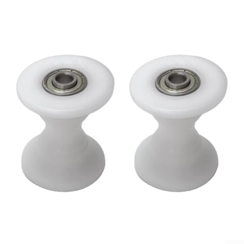 Rueda de rodamiento para máquina de remo, perfecta para tubo elíptico de 60 x 30 mm, diseñada para un rendimiento fiable (4 piezas)