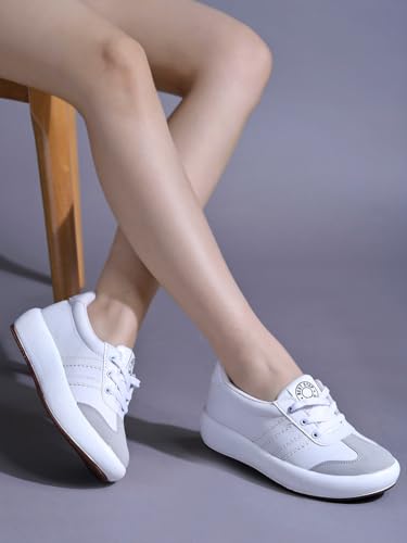 Image of Shoetopia Women Lace Up Casual Shoes