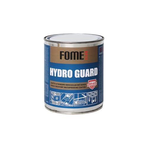 Lösemittelfreie Universalabdichtung für Innen & Außen. 1kg Wasserdichte Dichtmasse Fome Flex HydroGuard, flexibel und leicht aufzutragen. Premium Polymer Flüssigdichtstoff für Dächer, Risse und Lecks.