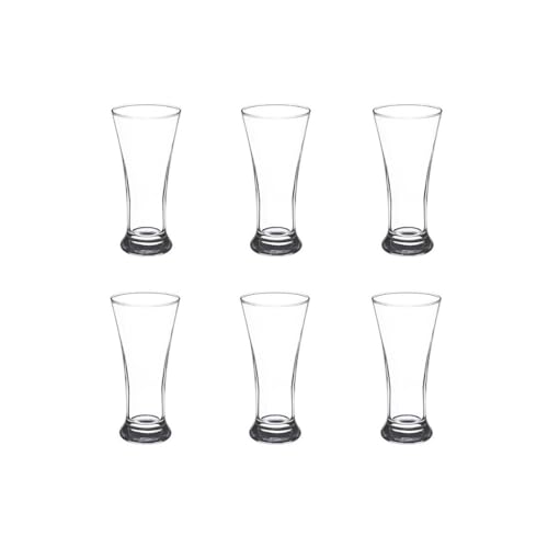 Paris Prix Secret de Gourmet - Lot de 6 Verres à Pastis Marius 18cl Transparent