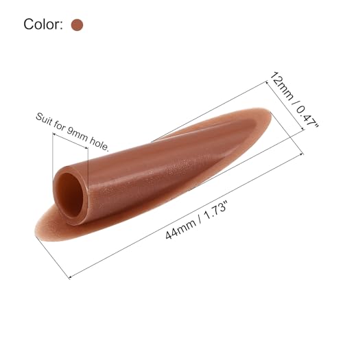 Image of MECCANIXITY 9mm Plastic Pocket Hole Plugs,Wood Plugs for Pocket Hole Jig Working Tool Accessories,Red Pack of 100