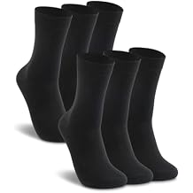 LIXIA Womens Thin Merino Wool Crew Socks Warm Breathable Winter Boot Liners Cozy Thermal Casual for Dress Trousers