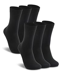 6 Pairs - Black
