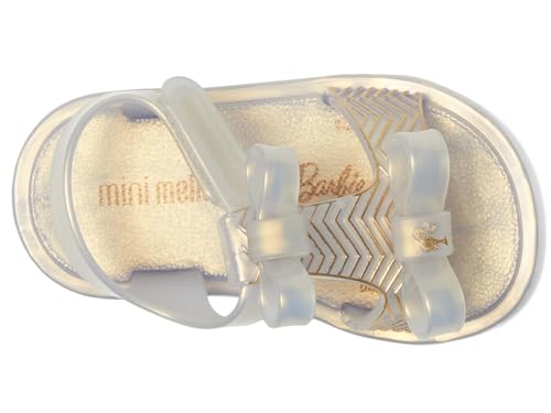 mini melissa Girl's Dream + Barbie Baby (Toddler/Little Kids) Sandal2