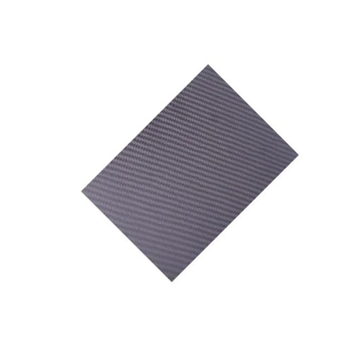 Plaque carbone anti torsion matériau rigide 200x300mm mat