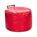Produktbild Fatboy® Point Hocker Nylon Red | Runder Sitzhocker in Rot | Trendiger Poef/Fußbank/Beistelltisch | 35 x ø 50 cm