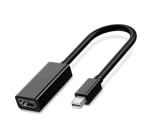 Displayport to HDMI Cable 4k TV Projector Projetor DP 1.4 Display Port Converter for Air Pro(1080P Black)