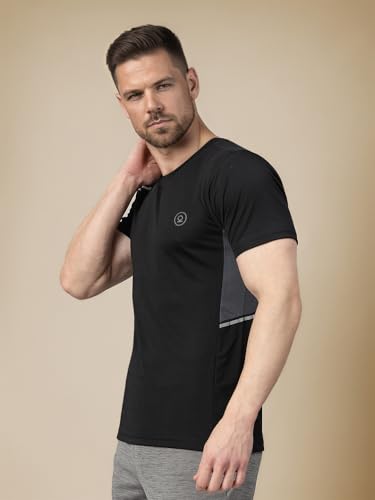 Image of CHKOKKO Gym T Shirts for Men Workout Quick Regular Dry Fit Sports Tshirt for man Breathable Moisture-Wicking Half Sleeve Round Active wear Running Boys T Shirt