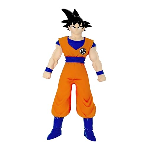 Bizak Monsterflex Figura Goku de Dragon Ball, muñeco súper Extensible y elástico, 25 cm, 12 para coleccionar, para Adultos Fans coleccionistas y niños Desde 6 años, (64390230)