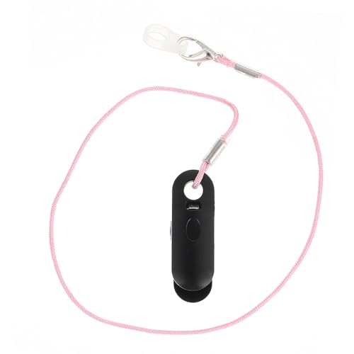 Homoyoyo Cuerda Colgante Antipérdida para Bte Portátil, Cordón para Sordos Clip, Color Rosa, Tamaño Único, Accesorio Seguro para Personas Mayores, Uso Diario en Salud y Movilidad