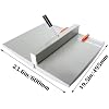 Manual 18 460mm Scoring Paper Creasing Machine Scorer Creaser + 2magnetic Block, Manual Paper Creaser for Files Photos Menus Book Covers Creasing