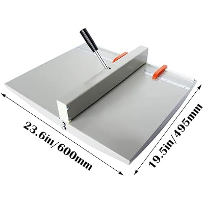 Manual 18 460mm Scoring Paper Creasing Machine Scorer Creaser + 2magnetic Block, Manual Paper Creaser for Files Photos Menus Book Covers Creasing