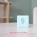 mooas Cube Timer (Mint), Flip Timer Productivity Timer, Time Management, Block Timer Kids Cube Timer Kitchen Timer Desk Timer for Studying Workout Classroom 1, 3, 5, 10 min Timer Setting - Image 2