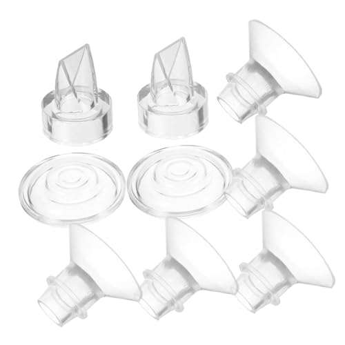 ibasenice 1 セット さく乳器の付属品 ウェアラブル搾乳器フランジインサート 15mm フランジインサート 17mm フランジインサート 交換用搾乳器部品 シリカゲル Transparent