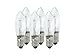 Produktbild Selldorado 6 Stück 14V E10 3W Schwibbogen Kerzen - Ersatzbirnen für Lichterbogen, Glühbirnen für Schwibbogen, Lampen und Kerzen für Schwibbogen (6 Stück - 14V)
