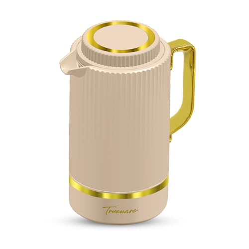 Image of Trueware Marvel 1200 Insulated Flask - 1000 Ml | PU Insulated Inner Stainless Steel Hot & Cold Flask, BPA Free, Leak Proof, Ideal for Tea, Coffee, Water, Hot Beverages