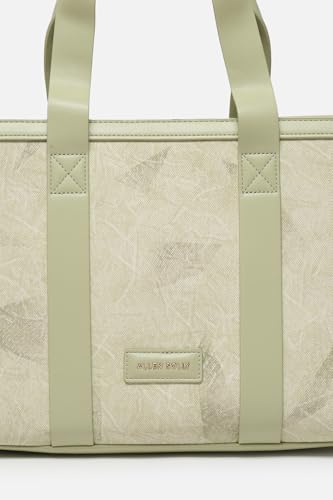 Image of Allen Solly Women's Large Tote Shoulder Bag | PU Leather | Soft Touch | Detachable Sling | College & Daily Carry
