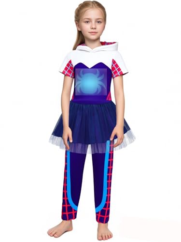 Kids Girls Casual Dress Outfits Fantasty Dress Ruffle Sleeve Playwear 2-7 Years