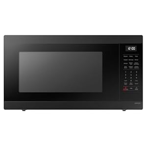 SAMSUNG 1.9 cu. ft. Countertop Microwave with Sensor Cooking, Matte Black Stainless Steel, MS19DG8500MTAA
