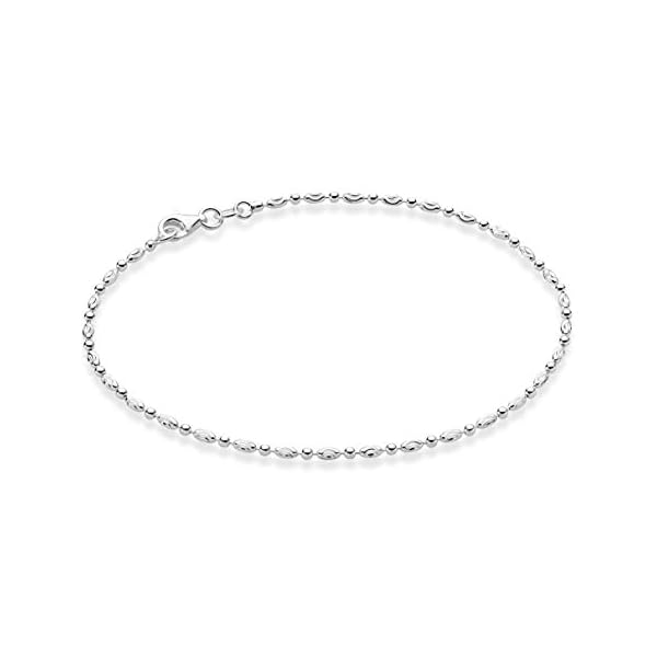 Miabella-925-Sterling-Silver-Diamond-Cut-Oval-and-Round-Bead-Ball-Chain-Anklet-Ankle-Bracelet-for-Women-Teen-Girls-9-10-Inch-Made-in-Italy Miabella 925 Sterling Silver Diamond-Cut Oval and Round Bead Ball Chain Anklet Ankle Bracelet for Women Teen Girls, Made in Italy (sterling-silver, Length 9 Inches (X-Small))