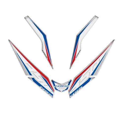Autocollant Moto Résine 3D Honda Forza NSS 350 2023-2025 Blanc