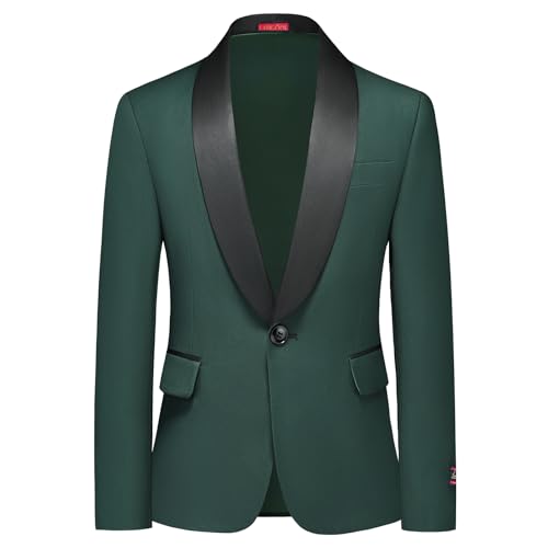 Image of Boy Suits 3 Piece Slim Fit Formal Suit Set with Tuxedo Jacket Vest Pants for Kids Wedding Ring Bearer Party