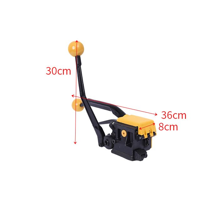 Outils pour feuillards en Acier, Épaisseur Multicolore en Acier de la Largeur 0.38-0.58mm de la Machine de cerclage Sealless Manuelle de 13-19mm