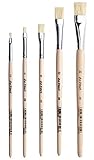 Series is great for beginners, students and teachers. Short handles, da vinci also makes this with a long handle, series 23. Much better quality than most low grade bristle brushes. für Acryl, Öl, Gouache usw.