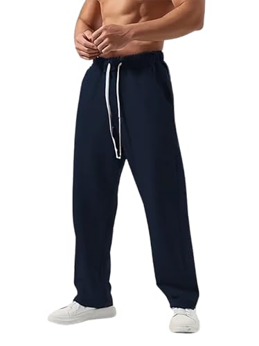 Image of The Modern Soul Cotton Blend Loose Fit Trackpant for Men | Lower for Man