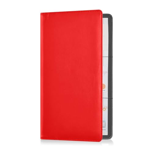 Organizador de documentos para auto cuero miniatura 7