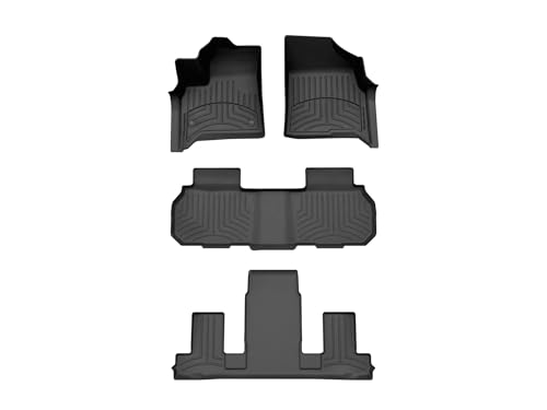 WeatherTech 441881-1-3-4IM FloorLiner HP for Chevrolet Traverse, GMC Acadia and Buick Enclave