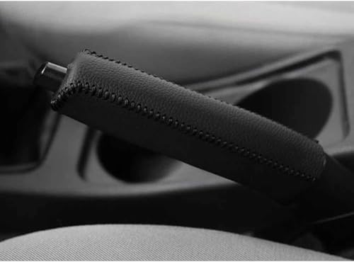 JPFAM Hand Parking Brake Cover for Mazda Miata MX-5 MX5 Type ND NC NB NB-FL NA 2016-2024,Gear Stick Cover,Handbrake Decorative Cap,Grip Protective Sleeve Handle Guards,A/Black