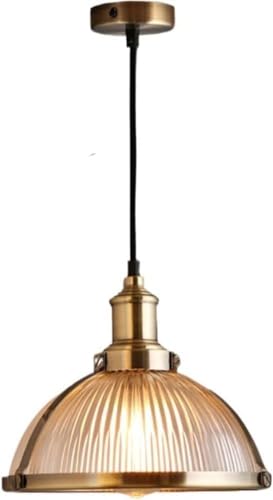 Lámpara colgante de cristal dorada: iluminación sofisticada y cálida para barras de bares 2