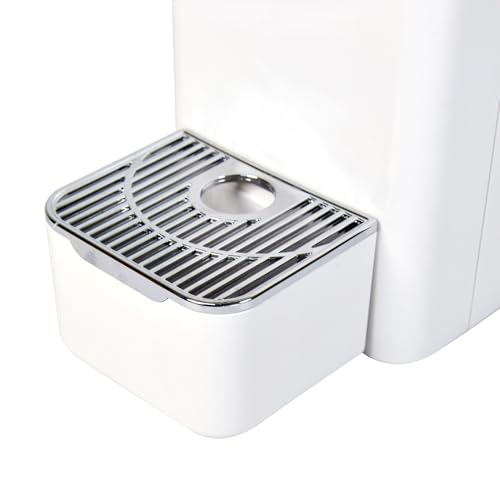 Image of THE BEAN CO Coffee Capsule Machine with Milk Tank Attachment |19 Bar Pressure Compatible with Nespresso Pods|Capsules Coffee Machine for Office, Espresso Coffee Maker Machine for Home-White