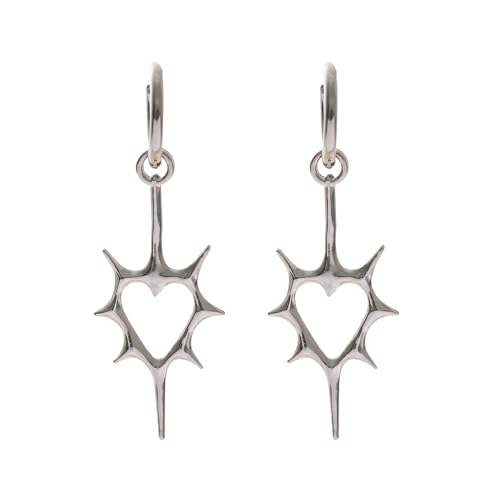 Goth Spike Earrings Emo Grunge Alt Earrings for Women Men