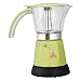 01 Caffettiera, caffettiera elettrica, Elevata tenacità per L'Ufficio per casa(Verde, Rosa)