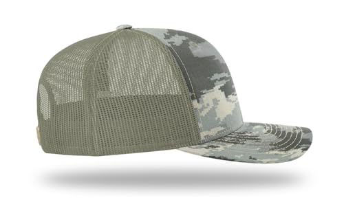 Image of Richardson 112 Trucker Hat - Premium Blank Baseball Cap, Adjustable Snapback Hat - Structured Six Panel Richardson Blank Hats