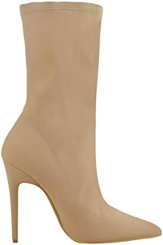 Womens Ankle Boots High Heel Stiletto 