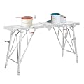 Scaffolding Equipment | Foldable Scaffolding Bench in Steel - Work Bench with Multiple Functions for Cleaning, Painting, Car Washing, Lamp Repairing