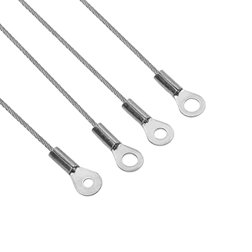 ZJchao 4PCS Cable Colgante para Luz Duty para Marcos de Fotos, Carteles y Cortinas, Capacidad de Carga 33 lbs miniatura 7