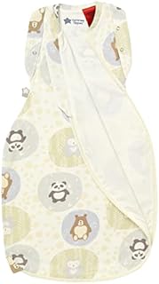 TommeeTippeeBaby Sleep Bag for Newborns, The OriginalGrobag Swaddle Bag, Hip-Healthy Design, Soft Cotton-Rich Fabric, 0-3m, 2.5 TOG, Gro Friends Together