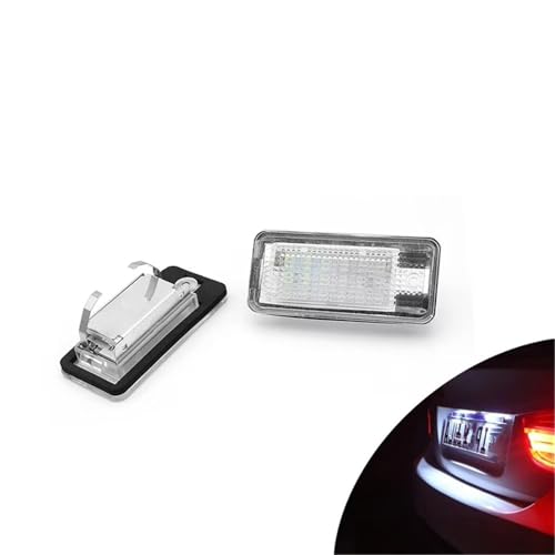 Piloto de matrícula para Audi A3 A4 B6 B7 repuesto de lámpara trasera OEM 8E0807430A 3