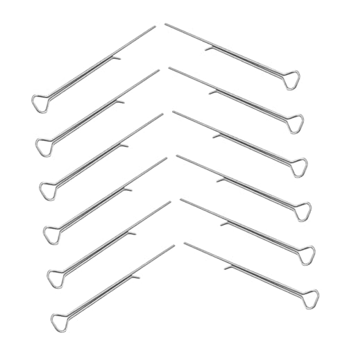 Hemobllo 12pezzi Stoppini per Carbonio Strumento Centramento Clip Stabilizzatrice per Accessorio per