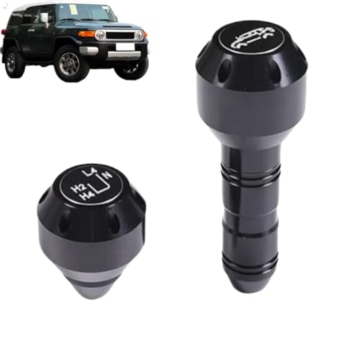 Car Gear Shifter Head Replacement Fit for Toyota FJ Cruiser 2007 2008 2009 2010 2011 2012 2013 2014 2015 2016 2017 2018 2019 2020 2021 Shift Button Knob Replacement Kit Toyota FJ Accessories